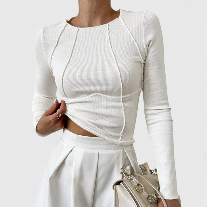 Denise™ Elegant Casual Long-Sleeve Top