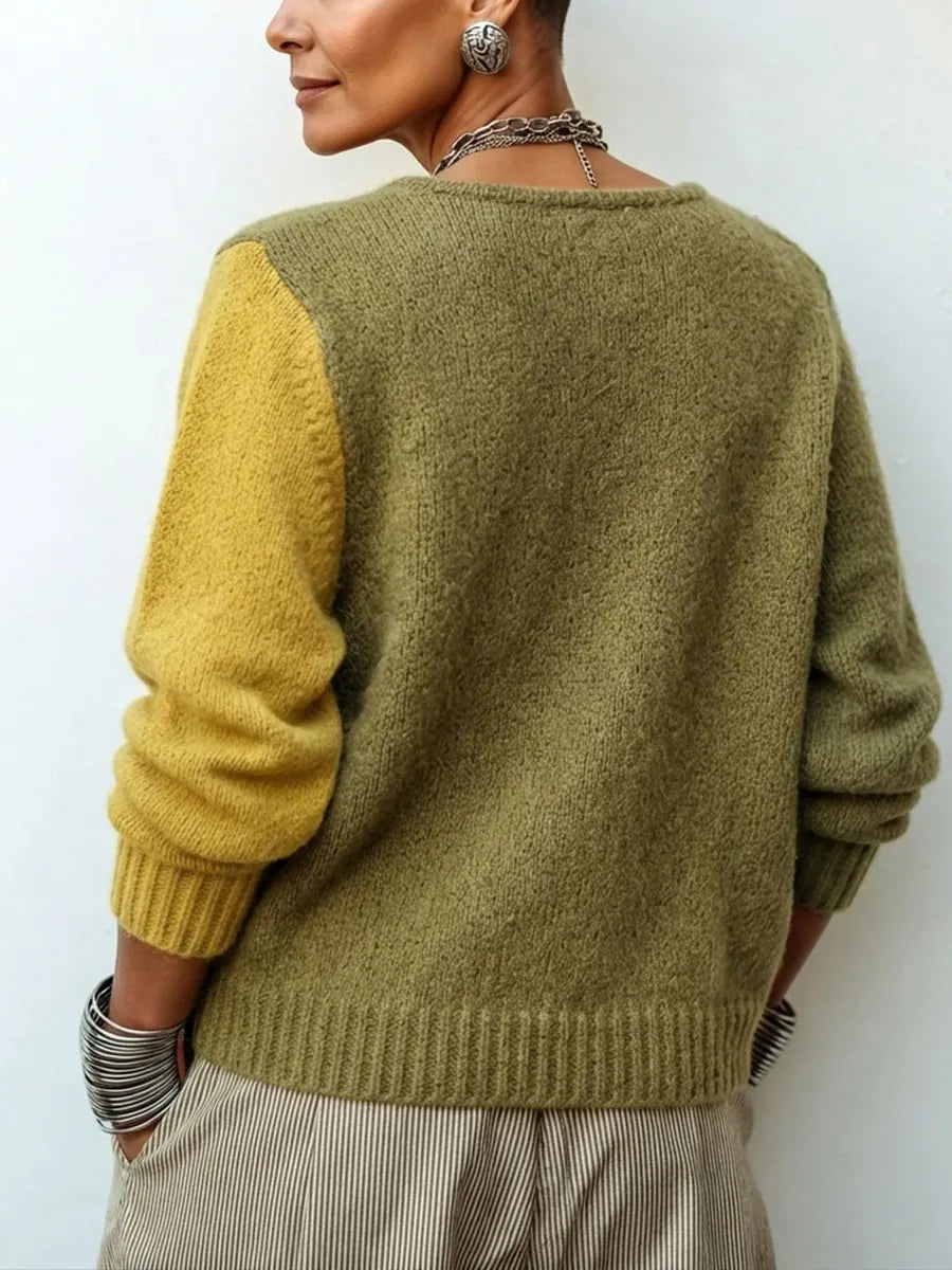 Palette | Asymmetric Colorblock Sweater